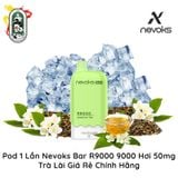  Pod 1 Lần Nevoks Bar R9000 9000 Hơi Trà Nhài Sạc Lại Giá Rẻ Chính Hãng 