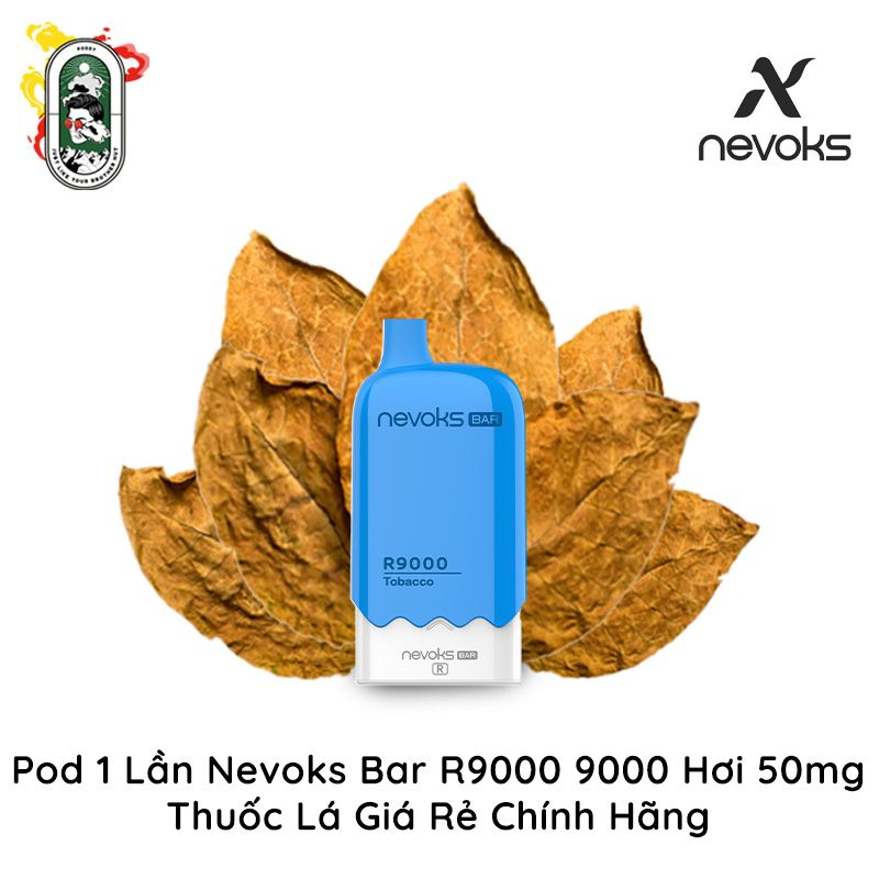  Pod 1 Lần Nevoks Bar R9000 9000 Hơi Thuốc Lá Sạc Lại Giá Rẻ Chính Hãng 