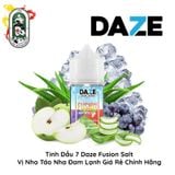  Tinh Dầu Vape7 Daze Fusion Salt Iced Grape Apple Aloe 30ml Chính Hãng 