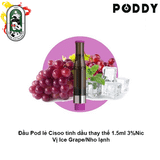  Đầu Pod VOVA Cisoo K1 Ice Grape Nho Lạnh 30MG Chính Hãng 