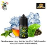  Tinh Dầu Vape Ninja Salt Nic Trà Thiết Quan Âm 30ml Chính Hãng 