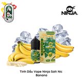  Tinh Dầu Vape Ninja Salt Nic Chuối 30ml Chính Hãng 