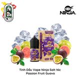  Tinh Dầu Vape Ninja Salt Nic Ổi Chanh Dây 30ml Chính Hãng 