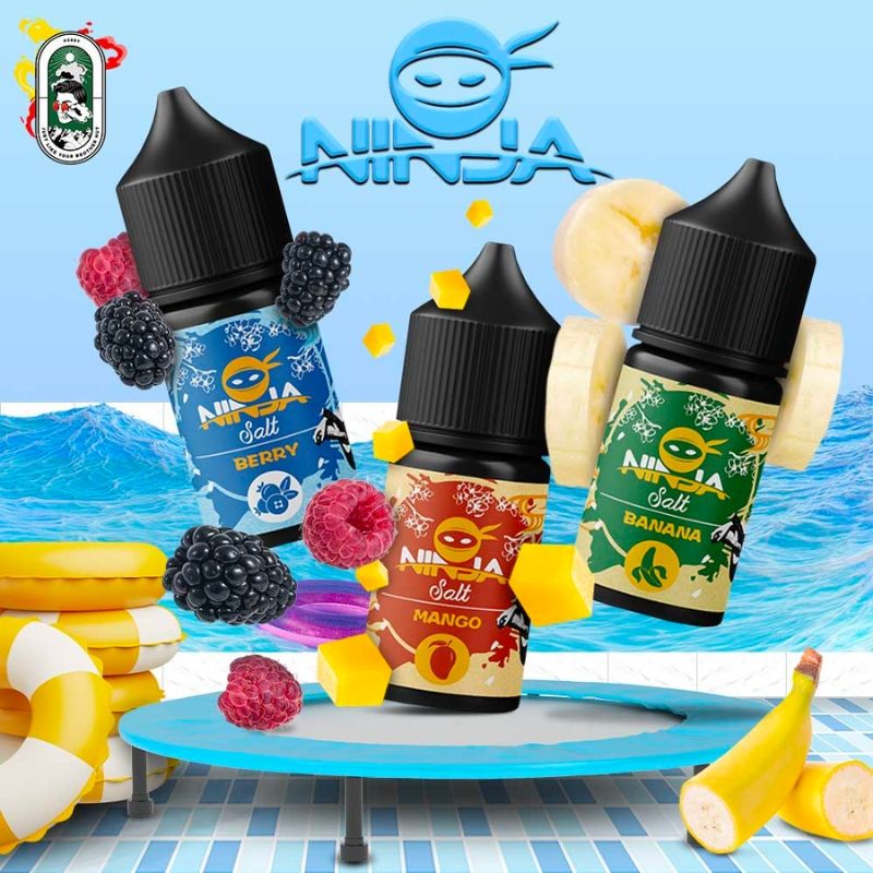  Tinh Dầu Vape Ninja Salt Nic Trà Thiết Quan Âm 30ml Chính Hãng 