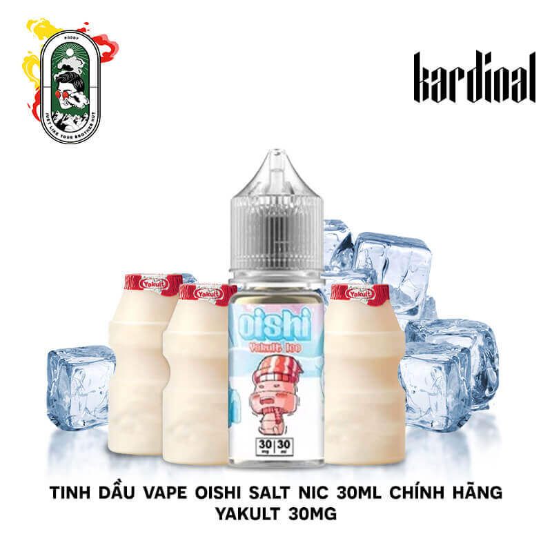  Tinh Dầu Vape Oishi Salt Nic 30ml Yakult Sữa Chua Yakult 30MG Chính Hãng 