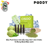  Pack 4 Đầu Pod VOVA Cisoo Mung Bean Đậu Xanh Chính Hãng 