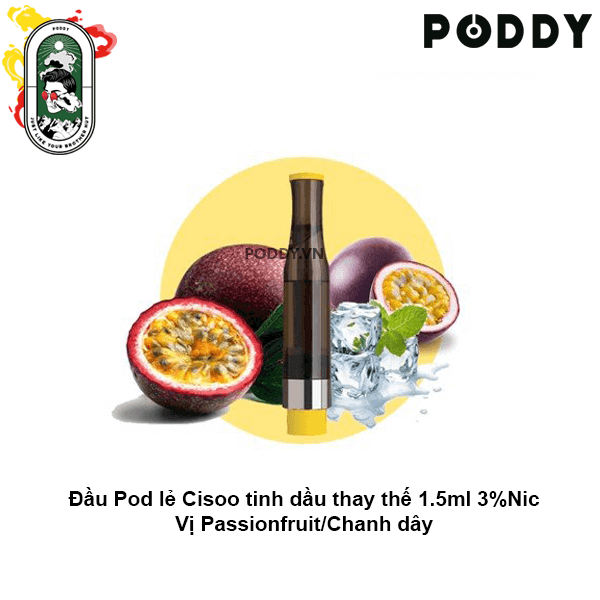  Đầu Pod VOVA Cisoo K1 Passion Fruit Chanh dây Chính Hãng 