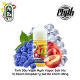  Tinh Dầu Vape Myth Vapor Salt Nic Mâm Xôi Đào Lạnh 30ML Chính Hãng 