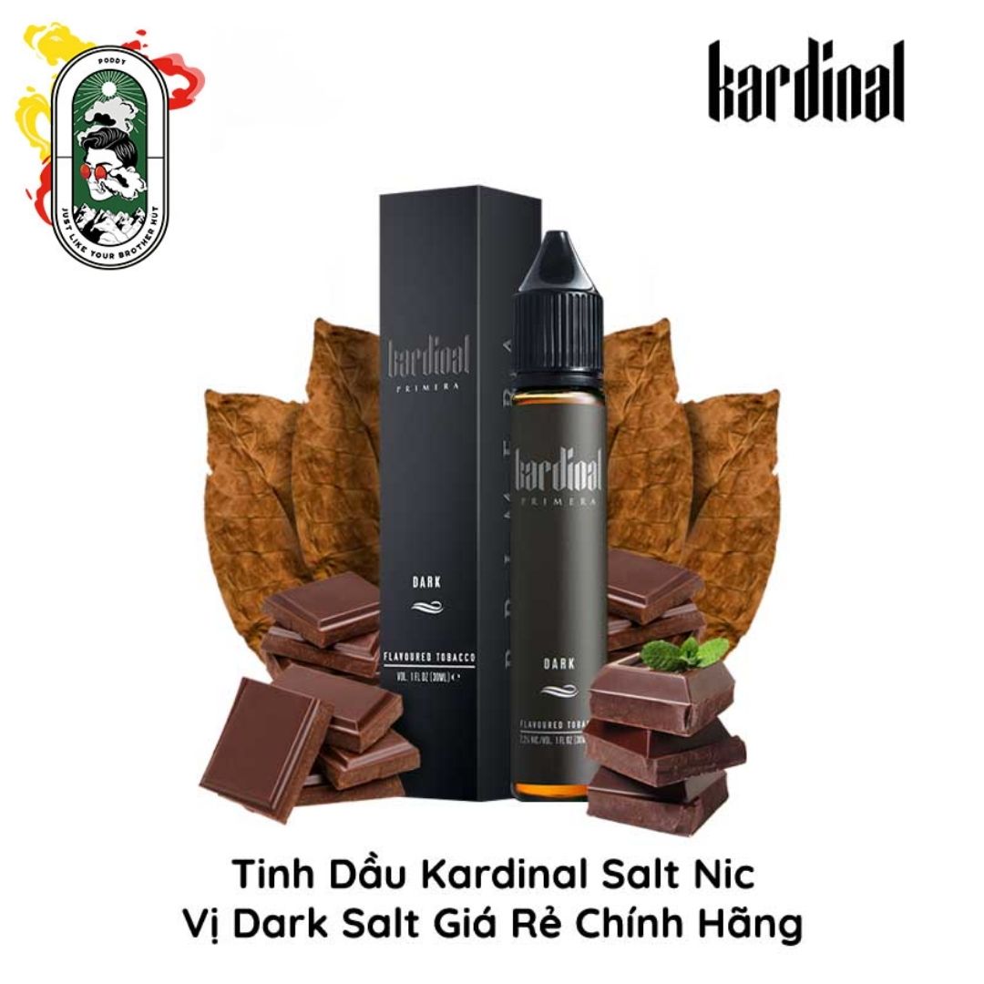  Tinh Dầu Vape Kardinal Primera Salt Nic Dark 30ml Chính Hãng 