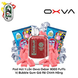  Pod Dùng 1 Lần Oxva Oxbar G8000 vị Bumble Gum Chính Hãng 