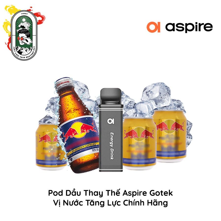  Đầu Pod Dầu Aspire Gotek Nước tăng lực Chính Hãng 