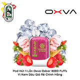  Pod dùng 1 lần Oxva Oxbar G8000 vị Kem Dâu Tây Chính Hãng 