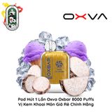  Pod Dùng 1 Lần Oxva Oxbar G8000 vị Kem Khoai Môn Chính Hãng 