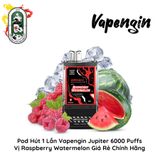  Pod Dùng 1 Lần 6000 hơi Vapengin Jupiter Mâm Xôi Dưa Hấu 50MG Chính Hãng 