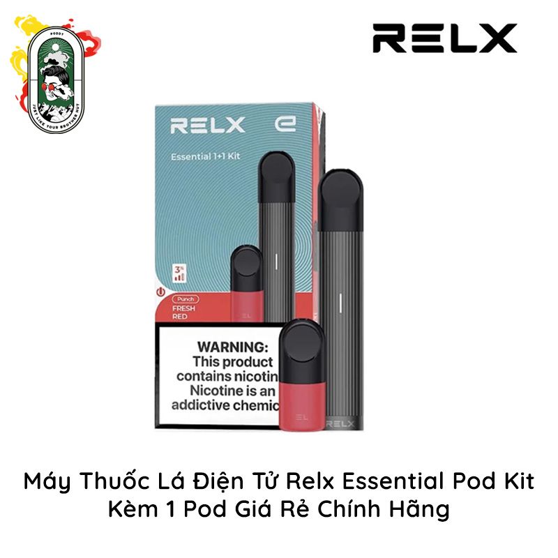  Pod System Relx Essential Kèm 1 Pod Chính Hãng 