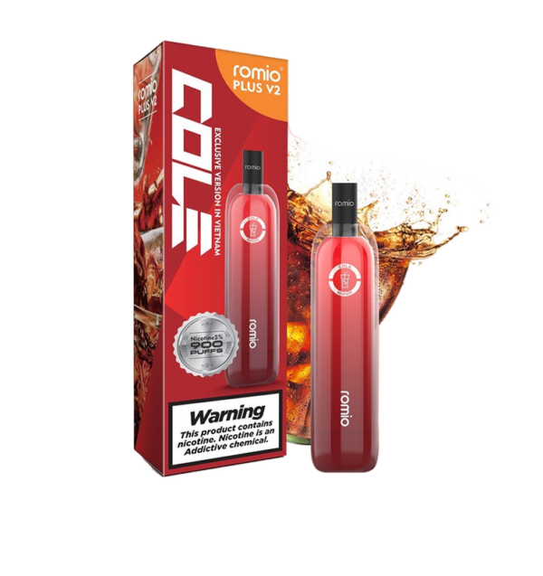  Pod Dùng 1 Lần Romio Plus V2 Cola Chính Hãng 