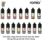  Tinh Dầu Vape Romio Prime Salt Nic Táo 30ml Chính Hãng 