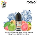  Tinh Dầu Vape Romio Prime Salt Nic Ổi 30ml Chính Hãng 