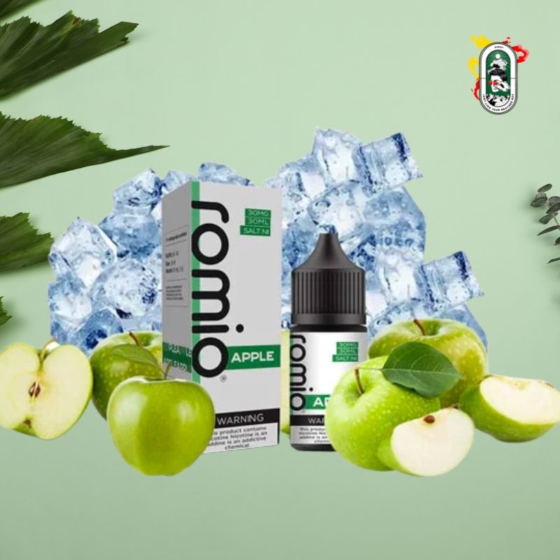  Tinh Dầu Vape Romio Prime Salt Nic Táo 30ml Chính Hãng 