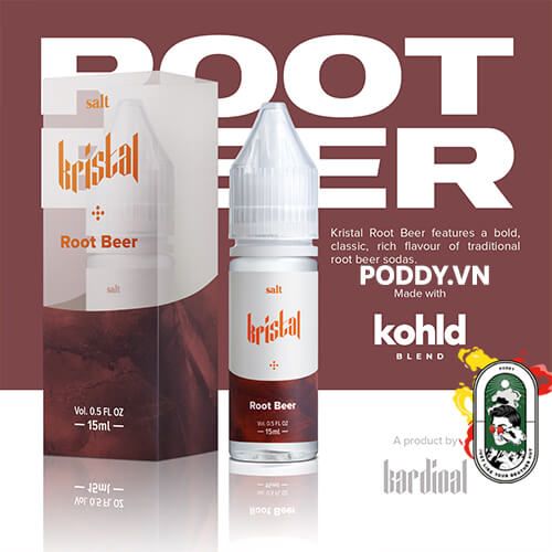  Tinh Dầu Vape Kristal Salt Nic Rootbeer Xá Xị Chính Hãng 