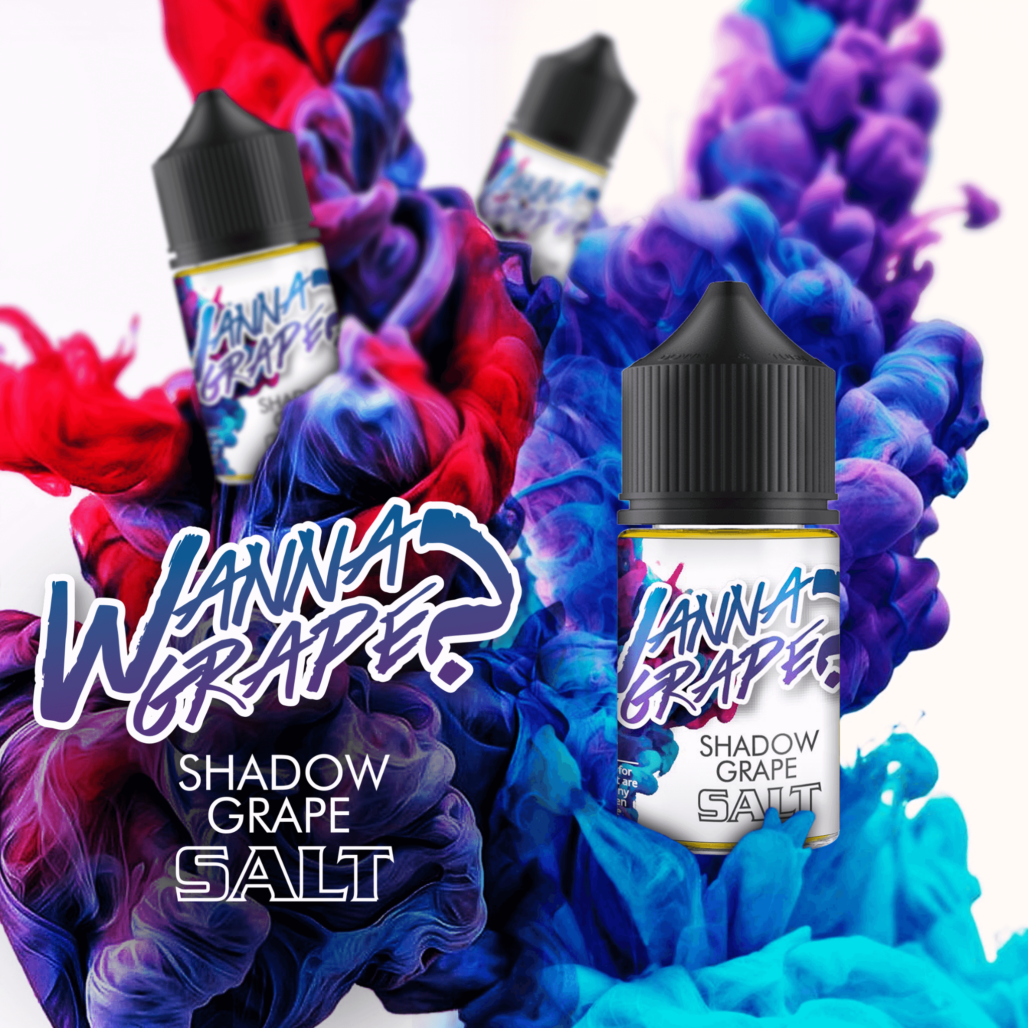  Tinh Dầu Vape Thái Wanna Grape Salt Nic Nho Đen 30ml Chính Hãng 