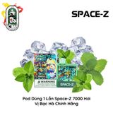  Pod dùng 1 lần Space-Z 7000 hơi Bạc Hà Chính Hãng 