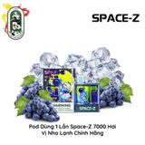  Pod dùng 1 lần Space-Z 7000 hơi Nho Lạnh Chính Hãng 