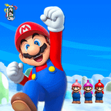  Pod Dùng 1 Lần Super Mario 8000 Hơi Vị Lý Chua Đen Chính Hãng 