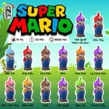  Pod Dùng 1 Lần Super Mario 8000 Hơi Vị Lý Chua Đen Chính Hãng 