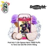  Pod Dùng 1 lần Space Hero 7000 hơi vị Khoai Môn Lạnh Chính Hãng 