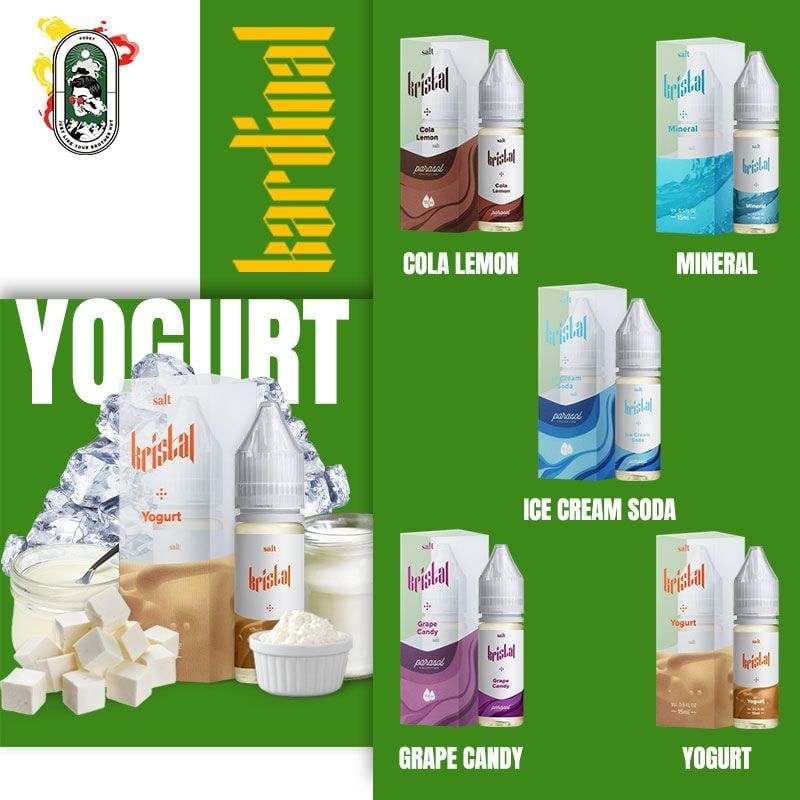  Tinh Dầu Vape Kristal Salt Yogurt 15ML Chính Hãng 