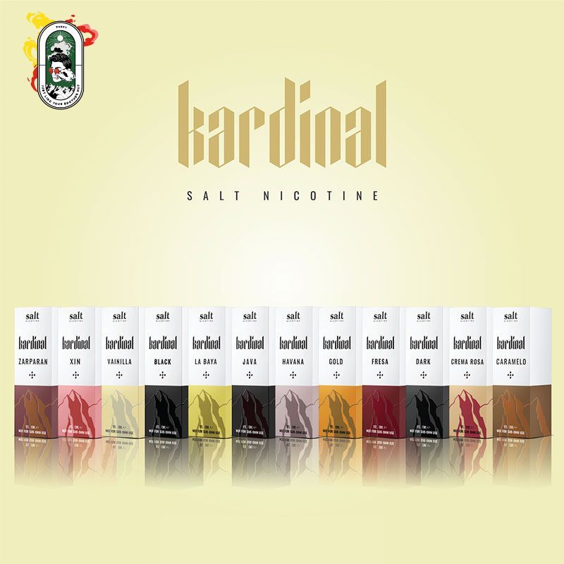  Tinh Dầu Vape Kardinal Gold Salt 10ml Chính Hãng 