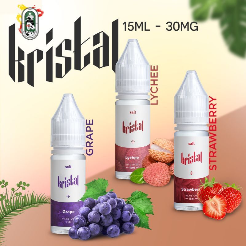  Tinh Dầu Vape Kristal Salt Ice Cream Soda Parasol 15ML Chính Hãng 