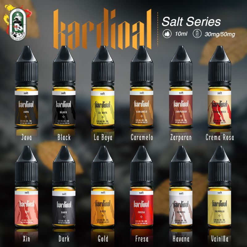  Tinh Dầu Vape Kardinal Vainilla Salt 10ml Chính Hãng 