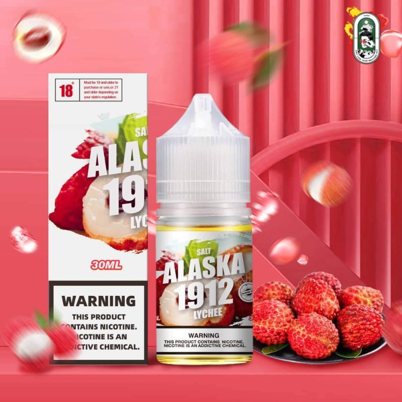 Tinh dầu Vape Alaska 1912 Đào 30ml Chính Hãng
