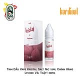  Tinh Dầu Vape Kristal Salt Nic Lychee Vải Chính Hãng 