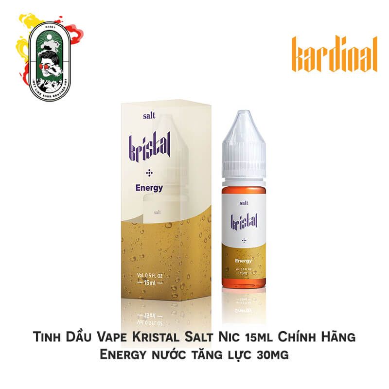  Tinh Dầu Vape Kristal Salt Nic Energy Nước Tăng Lực Chính Hãng 