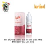  Tinh Dầu Vape Kristal Salt Nic Strawberry Dâu Lạnh Chính Hãng 