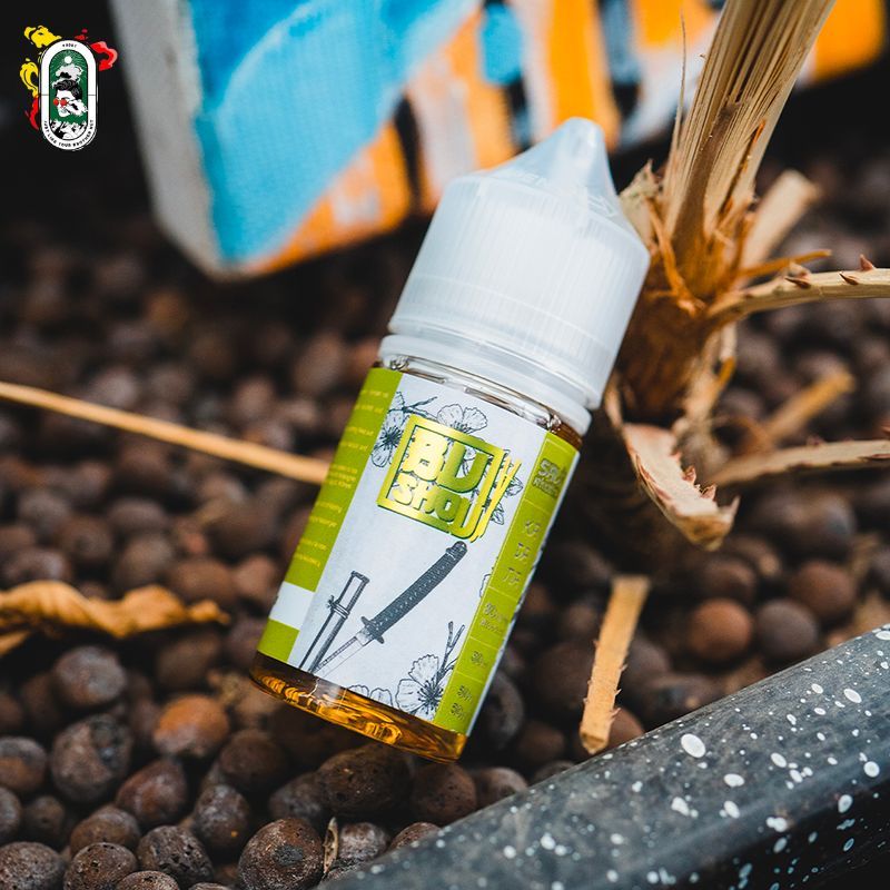  Tinh Dầu Vape Bushou Salt Nic Trà Nhài 30ml Chính Hãng 