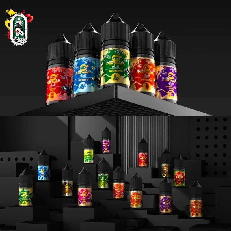  Tinh Dầu Vape Ninja Salt Nic Kiwi 30ml Chính Hãng 