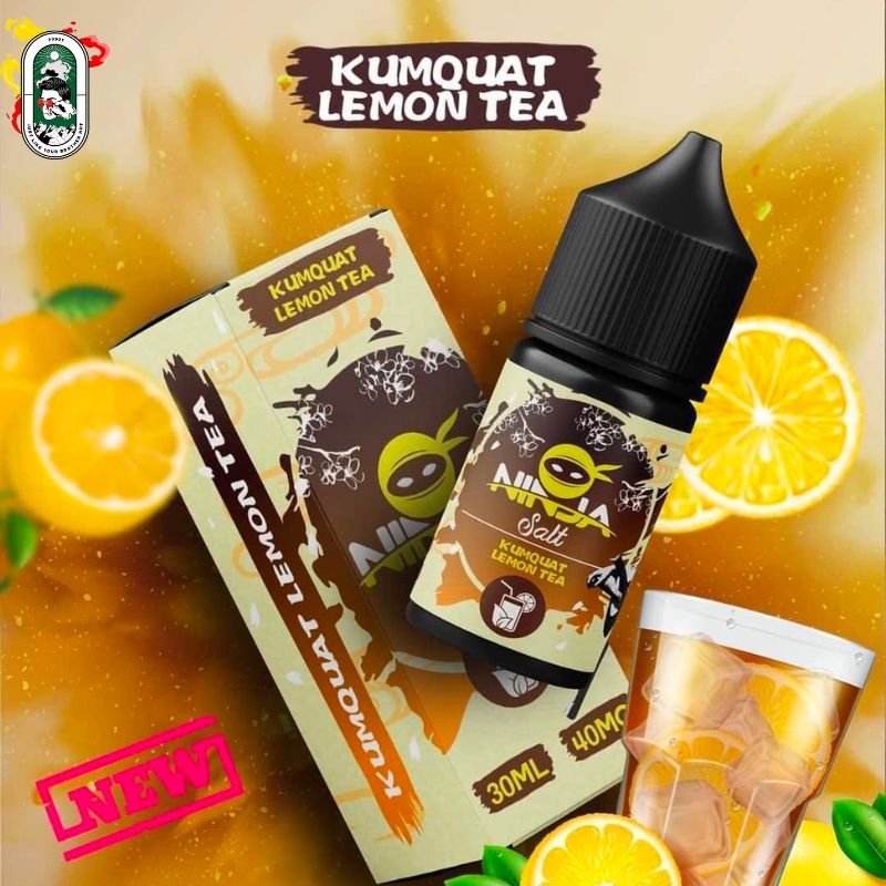  Tinh Dầu Vape Ninja Salt Nic Trà Chanh Quất 30ml Chính Hãng 