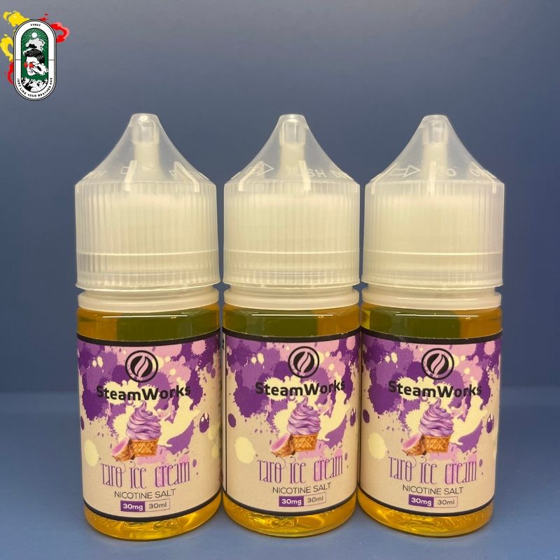  Tinh Dầu Vape Steamworks Salt Nic Kem Khoai Môn 30ml Chính Hãng 