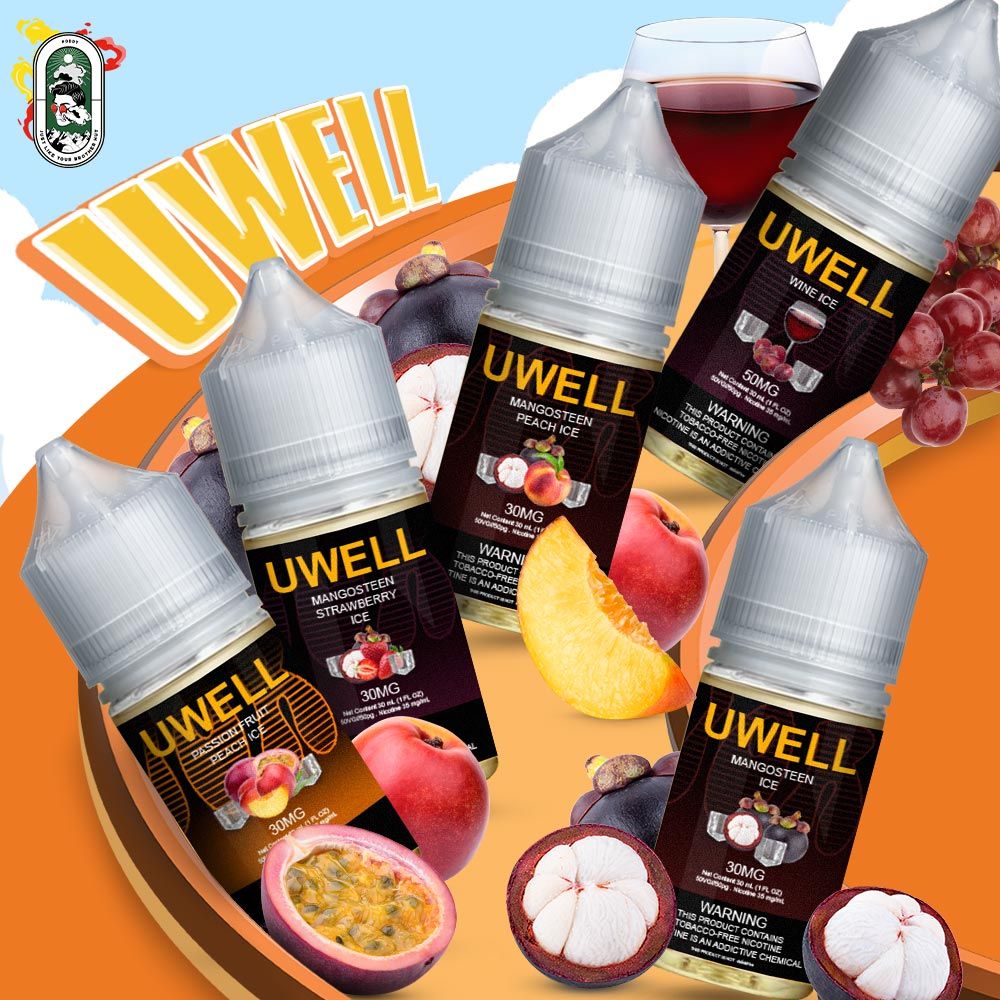  Tinh Dầu Vape Uwell Salt Nic Măng Cụt 30ml Chính Hãng 