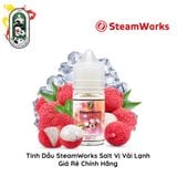  Tinh Dầu Vape Steamworks Salt Nic Vải Lạnh 30ml Chính Hãng 