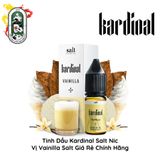  Tinh Dầu Vape Kardinal Vainilla Salt 10ml Chính Hãng 