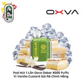  Pod Dùng 1 Lần Oxva Oxbar G8000 vị Bánh Vanilla Custard Chính Hãng 
