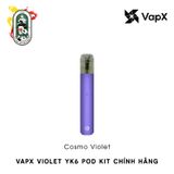  Máy Pod System Kit VapX Violet YK6 Pod System Chính Hãng 