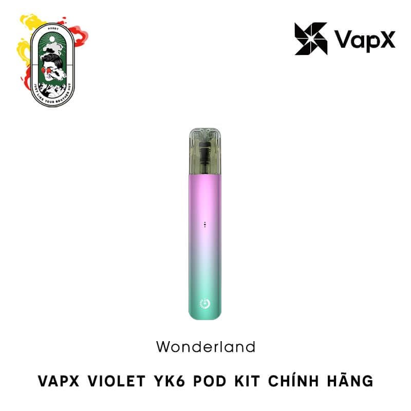  Máy Pod System Kit VapX Violet YK6 Pod System Chính Hãng 