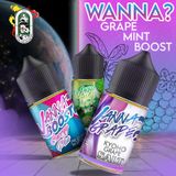  Tinh Dầu Vape Thái Wanna Grape Salt Nic Bạc Hà 30ml Chính Hãng 