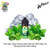  Tinh Dầu Vape Thái Wanna Grape Salt Nic Bạc Hà 30ml Chính Hãng 